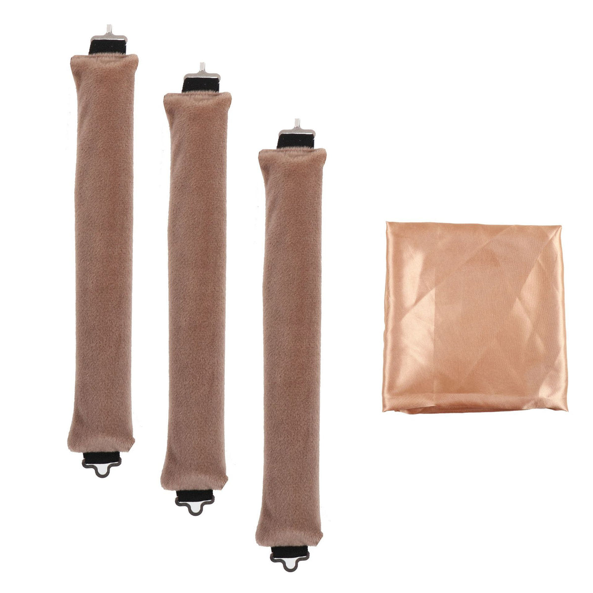 Khaki / 3 PCS with Scarf