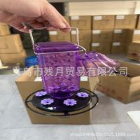 Kingsyard Comedero Garden Hanging Plastic Bird Feeder