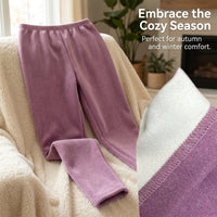 Fleece Lined Tights for Women with High Waisted Thermal Insulation, Opaque for Winter Cold Weather, Soft Warm Leggings