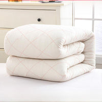 Cotton Quilted Mattress Pad, Foldable Blanket, Dorm Bedding