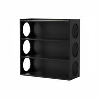 Fluted Glass Credenza Modern and fashion console table Cabinet Sliding Doors for Home Office