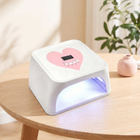 LED Nail Lamp Two-sidedSide Sensing Gel Nail Lamp Dryer Professional Fast-Drying for DIY Manicurists, Home Manicure