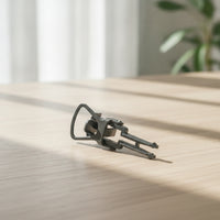 Compact European Model Train Coupler Plastic 1/87 Model Train Coupler Long-Lasting for Hobbyists
