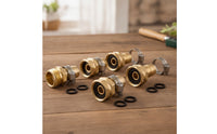 3 Pieces Garden Hose Ends Rustproof for Homeowners, Gardeners