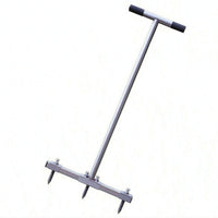 Manual Onion Planter Long Handle Metal Hole Digger Crossbar Grip Garden Gear for Farm