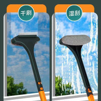 纱窗刷免拆洗清洗神器清洁刷子双面擦刮水器玻璃刮家用清理纱窗网