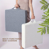Memory Foam Meditation Cushion, Ergonomic Back Support for Yoga and Zen