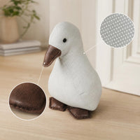 Duck Door Stopper Decorative Textile Door Stopper Heavy for Living Room, Bedroom