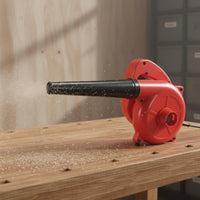 Electric Dust Blower Powerful Air Stream Handheld Air Blower Pure Copper Motor for Workshop, Job Site, Garden