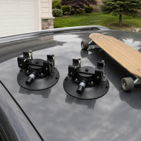 Vacuum Mount Rack Metal Clamp Suction Cup Rack Cylindrical Handle