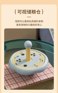 Plastic Pet Puzzle Feeder Toy for Cats and Dogs