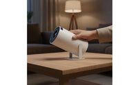 Adjustable Angle HY300 Projection Device Auto Image Correction Cylindrical Projection Device with Stand Portable Two-bandBand 6 for Home Theater