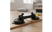 Heavy Duty Double Suction Cup Floor Tightener Quick Release Levers Wood Floor Seam Puller for DIY Enthusiasts, Home Renovation