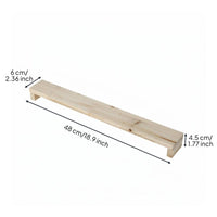 Pottery Hand Support Board Fir Wood Construction Pottery Painting Hand Rest Prevents Smudging Overglaze Painting Tool for Beginners, Students