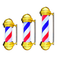 美发标志灯美发转灯发廊转灯户外防水理发杆Barber Shop 美规