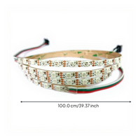 WS2812 Ultra-Narrow RGB LED Strip, Individually Addressable