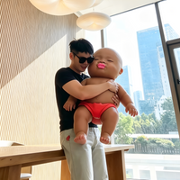 巨无霸娜塔莎娃娃超大号沙子黑娃捏捏乐儿童无毒慢回弹解压玩具