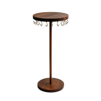 Necklace Stand with Hooks Space-Saving Necklace Holder with Hooks Stylish Jewelry Display Stand for Craft Fairs