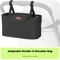Large capacity stroller bag