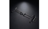 Black Anodized Steam Vent Kit Slim Coolant Crossover Kit Corrosion-Resistant Coolant Crossover with Manifold Block Rigid for Engine-Bay Plumbing