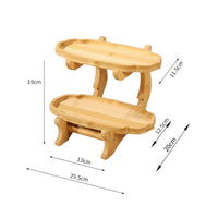 3 Tier Tray Stand Multi-Three-Tier Tier Serving Stand Sturdy for Buffet