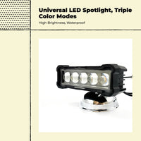 Waterproof LED grille light for off-road
