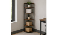 4-Tier Corner Shelf Space-Saving Corner Shelf Unit Compact