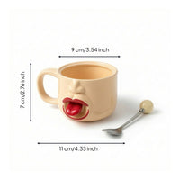 Face Mug Funny Cup Glossy
