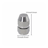 7 Pieces 304 Stainless Steel Mist Nozzle High Atomization Industrial Hardware