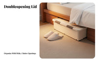 Under-Bed Rolling container sturdy Rolling Storage container particleresistant for Closet, Renters