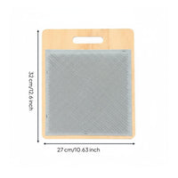 Wooden Wool Blending Board Long-Lasting Adjustable Wool Carding Board