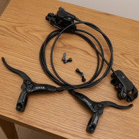 Hydraulic Disc Brake Kit Rear and Front Hydraulic Disc Brake Set Aluminum Alloy for Cyclists