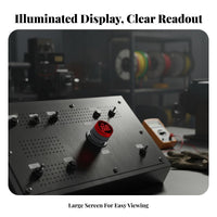 Square Digital display light-emitting diode display Screen Digital Volt-current Meter spalternating currente-efficient Size