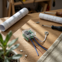 Human Presence Detection Module Lead Wires Electronic Component Low Power