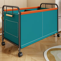 Book Storage Box with Rolling Cart for Classroom