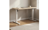 Height-Adjustable Desk Broad Base Standing Desk Flat Table Surface Furniture for Workplace