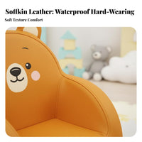 Upholstered child's Armchair Stable Design child's Club Chair for storytime Corner