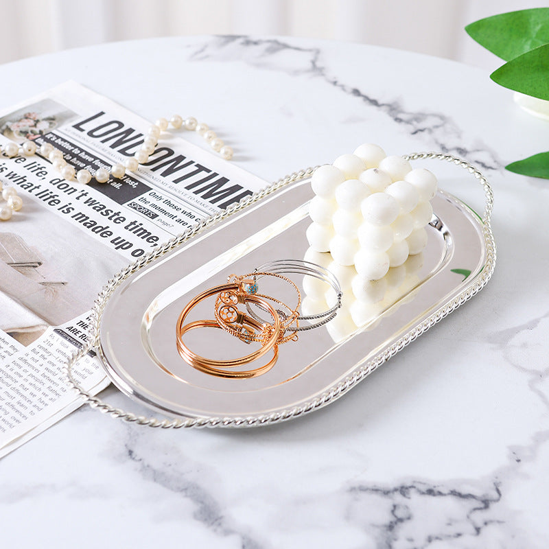European Style High-End Snack Tray for Living Room Coffee Table