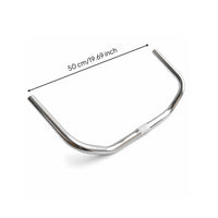 Lightweight Swept-Back Handlebar Classic Retro Handlebar Long-Lasting Cycle Part for Bike Restoration