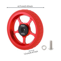 CNC-Cut Easy Wheel Long-Lasting Auxiliary Wheel with Steel Bearing Stable Bike Training Wheels Silent for Cyclists