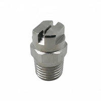 Wear-Resistant Flat Fan Nozzle Long-Lasting Fan Spray Nozzle Easy to Install for Dust Suppression, Industrial Cooling, Humidification
