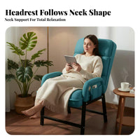 Adjustable Floor Lounger Fully Reclinable Gaming Chair Ergonomic Support