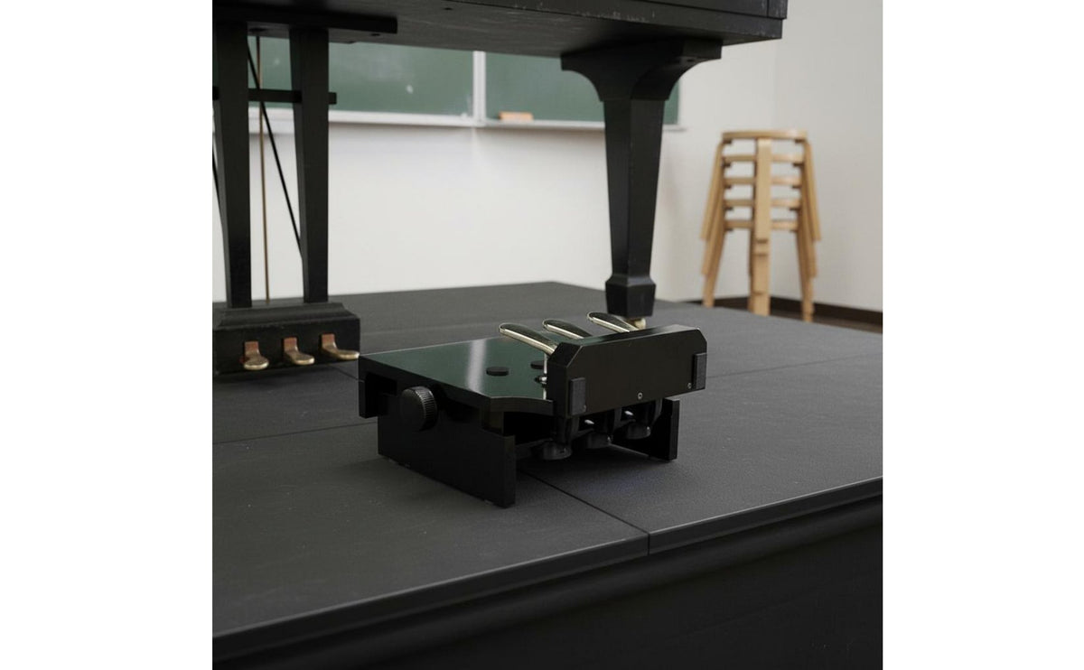 Practice Aid Piano Pedal Extender Polished Pedals Children's Piano Foot Pedal No Assembly Required for Beginners, Music Lessons, Recitals