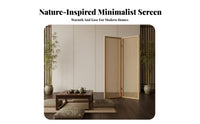Foldable Design Freestanding Folding Screen Chinese design Folding Panel Screen Minimalist Aesthetic Room Divider Easy to stow for Studio Apartment Dwellers, Homeowners, sectionice Workers, Entrance Hall, Bedroom, Restaurant