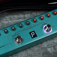 Guitar Multi-Effects Pedal User Patches Guitar Multi-Effects Processor Rhythm Expression for Guitarists, Live Performance