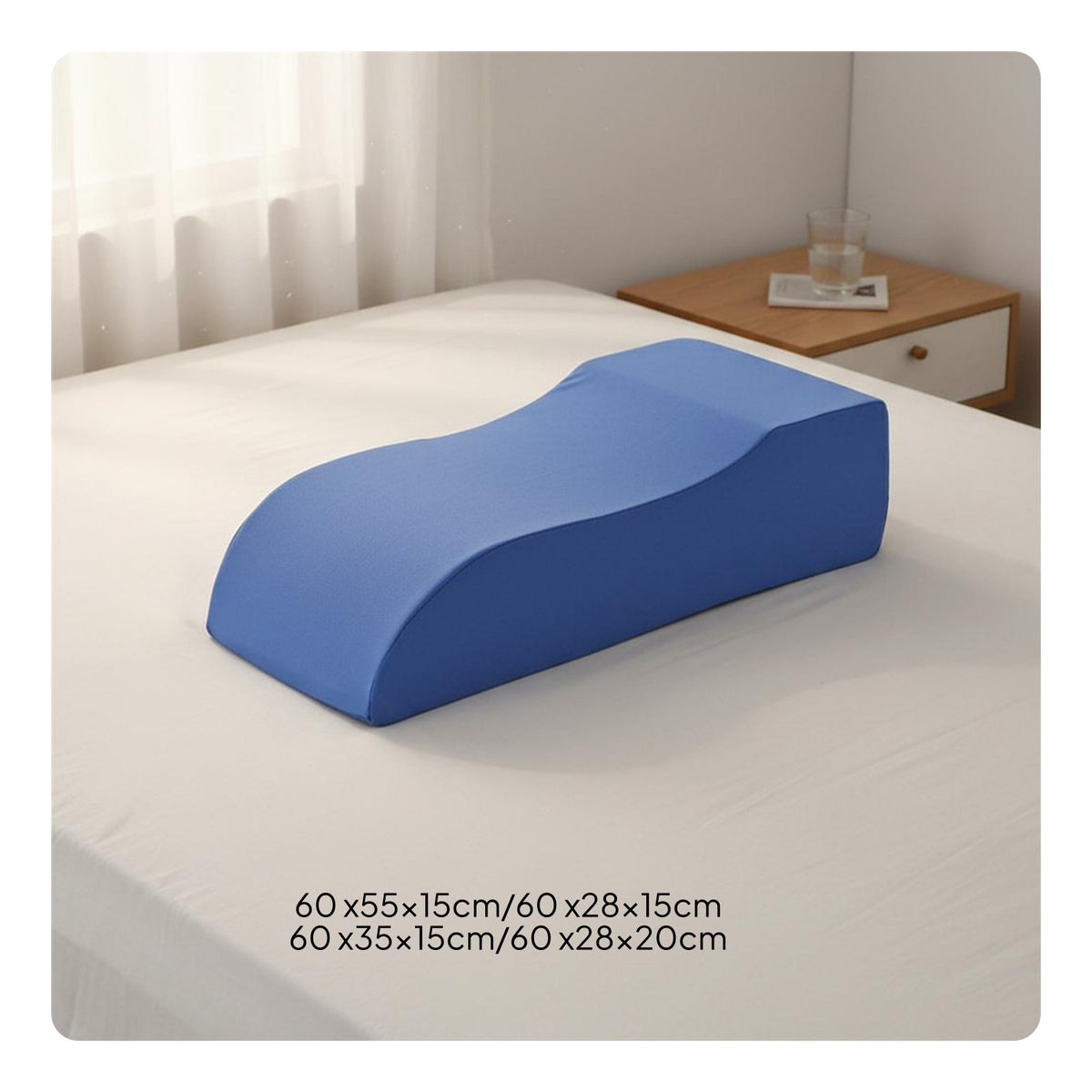 Leg Elevation Pillow Swelling Relief Foam Leg Rest Ergonomic for Women