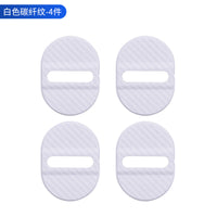 Car Door Lock Cover Protector, ABS, Adhesive, Universal