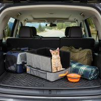 Foldable Feline Litter Box Collapsible Pet Supplies Leak-Resistant for Camping