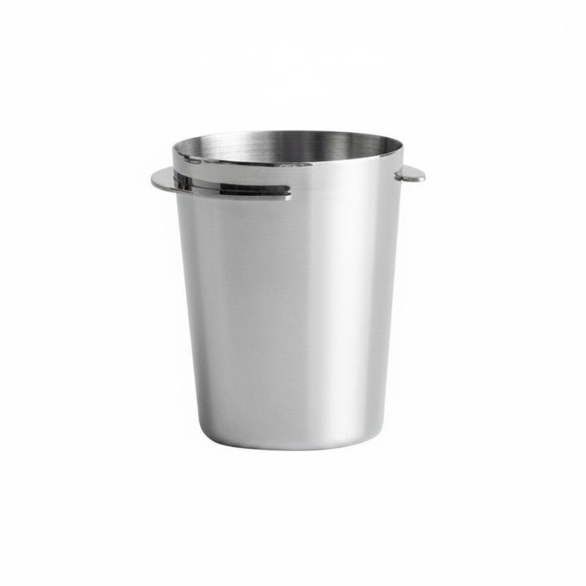 Industrial Collector Stainless Steel Coffee Dosing Cup Espresso Grounds Catcher Custom Portafilter Rim Durable Construction Accessory Suitable for Barista Home Cafes