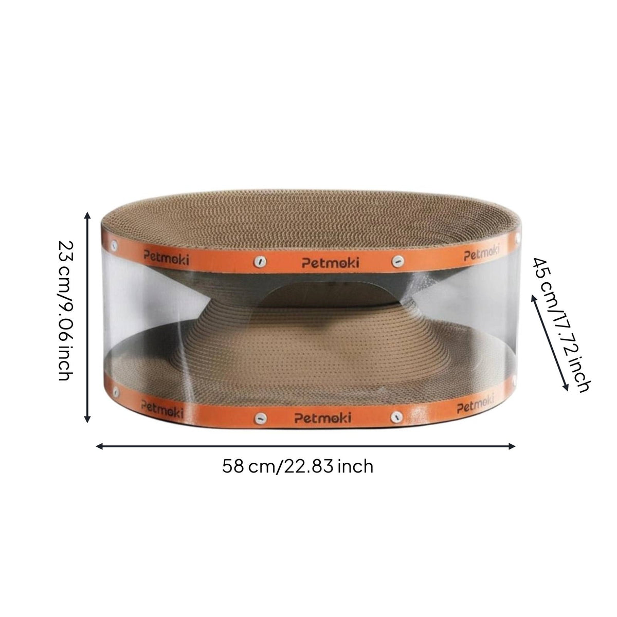 Cat Tunnel Scratcher Large Size Cat Cave Bed Easy to Hygienic Pet Accessory for Cats, Indoor